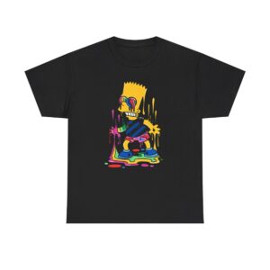 Trippy Bart Simpson T-shirt