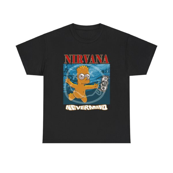 Bart Simpson Nirvana Nevermind T-shirt