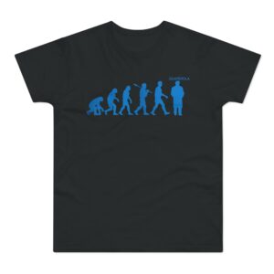 Pep Guardiola Evolution Man City T Football Sky Blues FC T-shirt