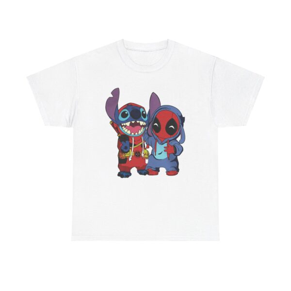 Deadpool And Stitch Baby T Shirt