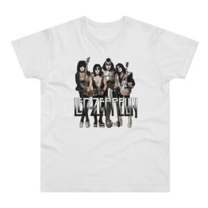 KISS Led Zeppelin Parody T-shirt