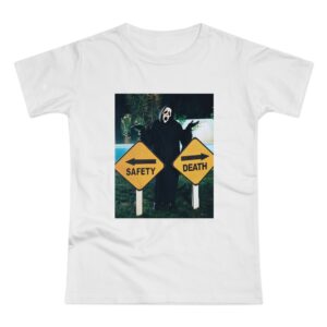 Scream Safety or Death Graphic T-shirt 