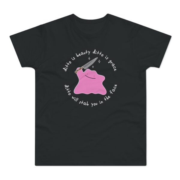 Ditto Holding Knife Pokemon T-shirt