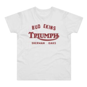 Triumph Motorcycles Bud Ekins Sherman Oaks T shirt